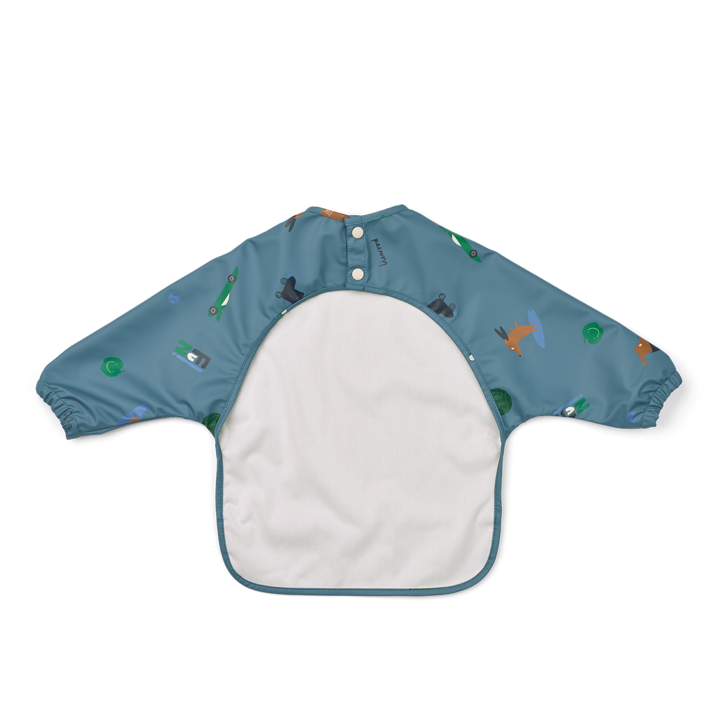 Babero con Mangas Merle Fun / Beach blue