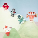 Caperucita roja marioneta de mano