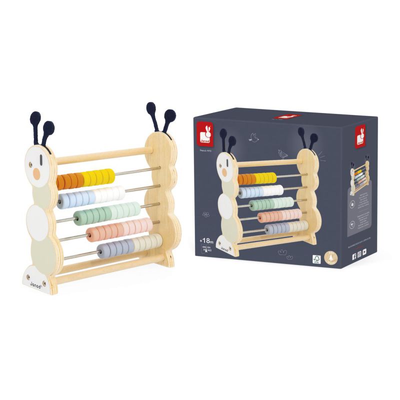 Ábaco de oruga Sweet Cocoon