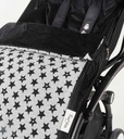 Saco de invierno impermeable para Babyze Fun Black Star