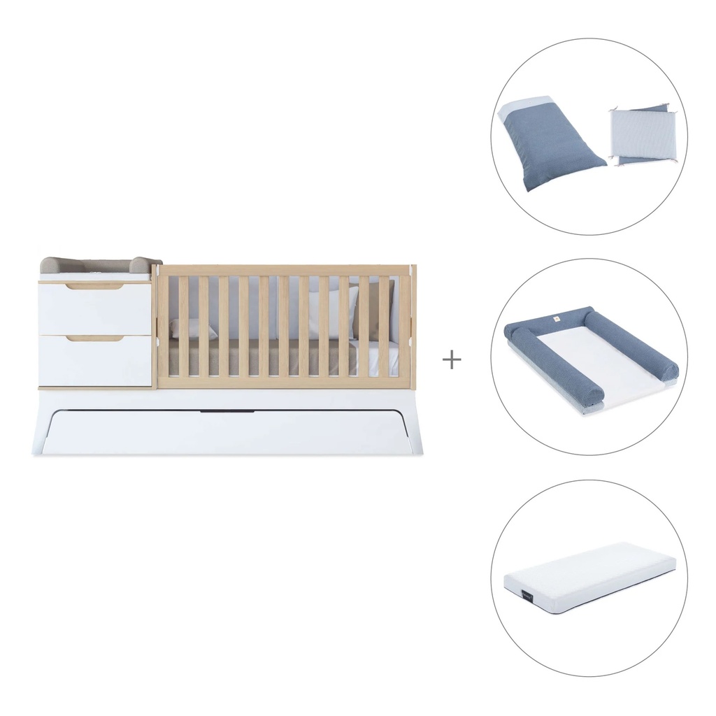 121 Alba blu colchón