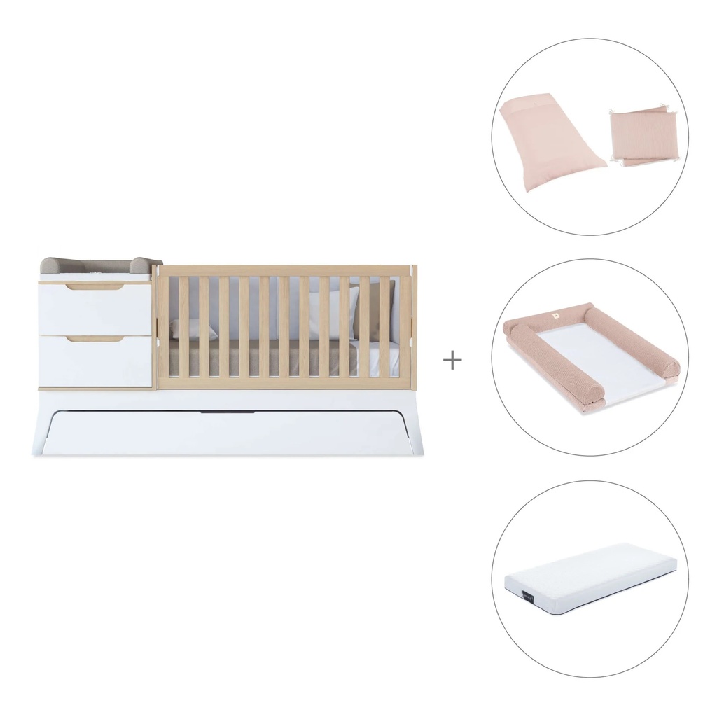 122 cremarosa colchón