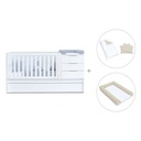 Cuna convertible 70x140 cm blanca · Sero More K546-M7700
