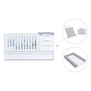 Cuna convertible 70x140 cm blanca · Sero More K546-M7700