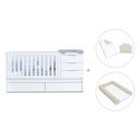 Cuna convertible 70x140 cm blanca · Sero More K546-M7700