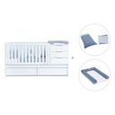 Cuna convertible 70x140 cm blanca · Sero More K546-M7700