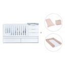 Cuna convertible 70x140 cm blanca · Sero More K546-M7700