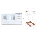 Cuna convertible 70x140 cm blanca · Sero More K546-M7700