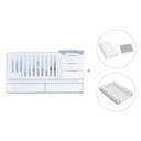 Cuna convertible 70x140 cm blanca · Sero More K546-M7700