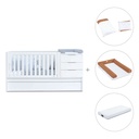 Cuna convertible 70x140 cm blanca · Sero More K546-M7700