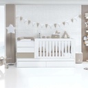 Cuna convertible 70x140 cm arena · Sero Kubo K551-M7753