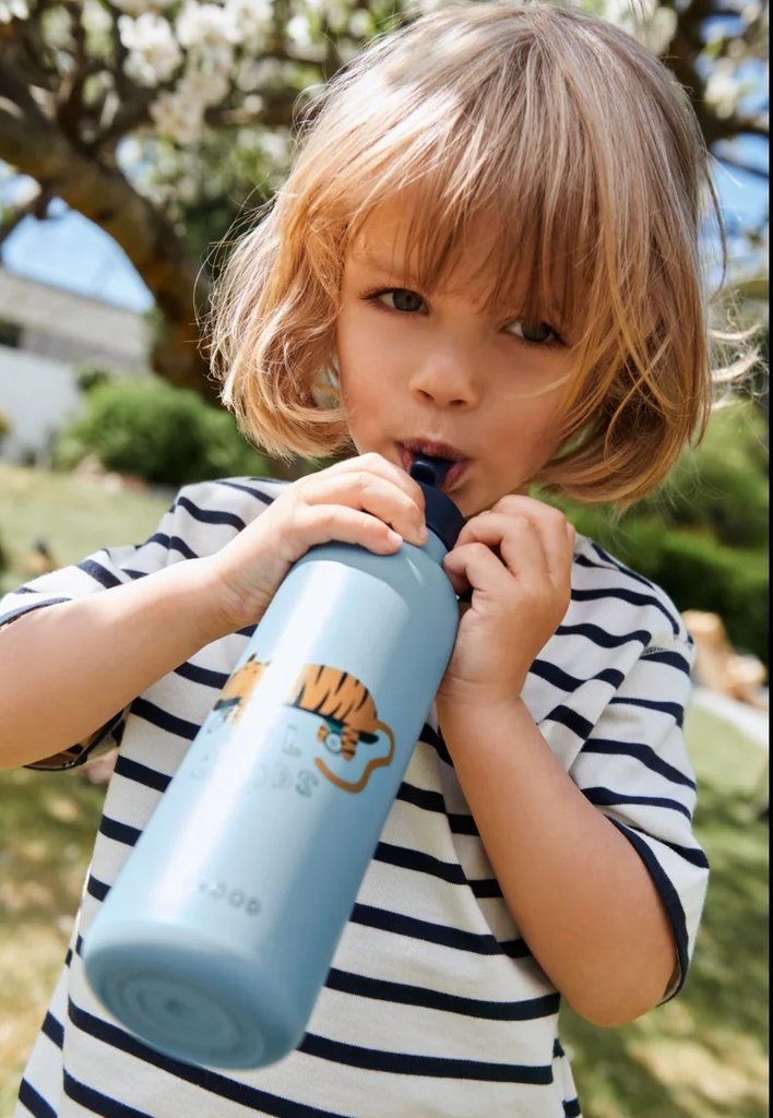 Botella térmica Falk 500 ml Tiger / Beach blue