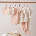 Set 2 baberos 19x19 Monet rosa