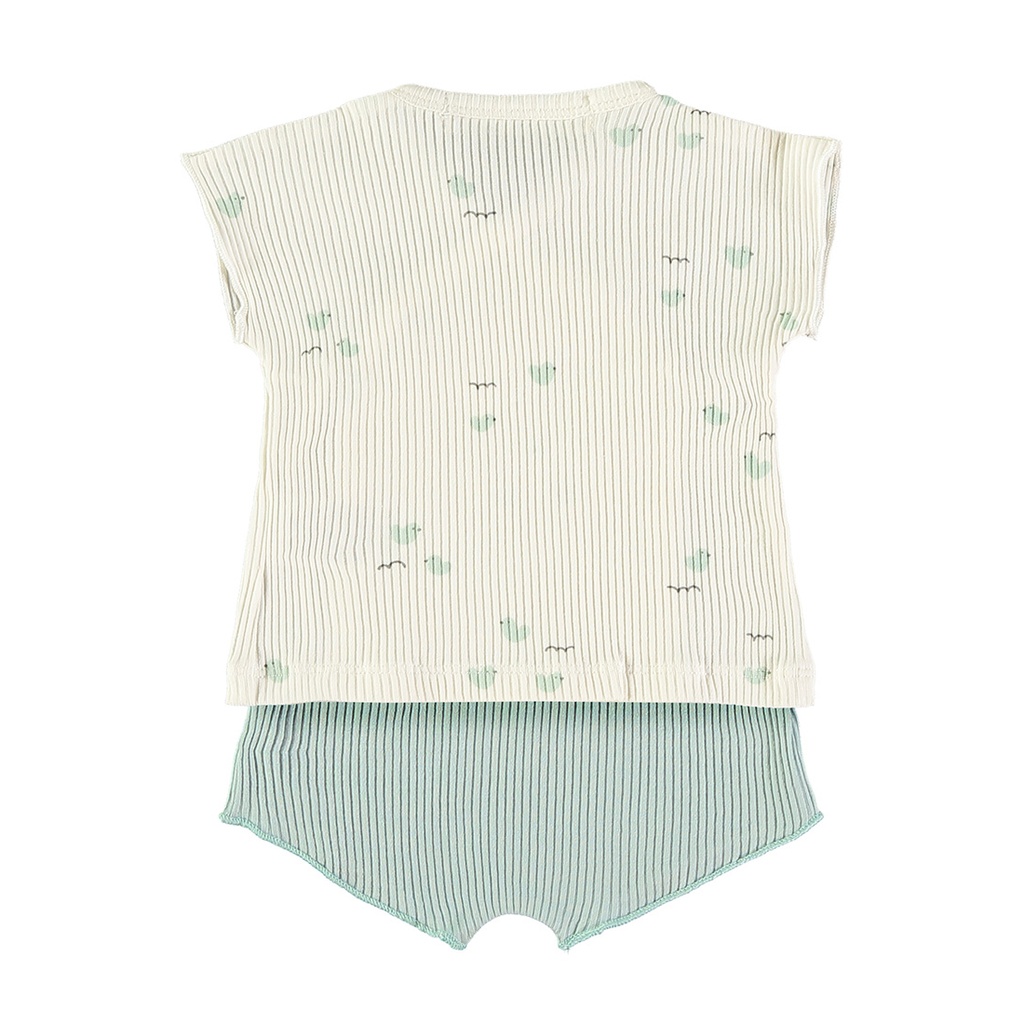 Top + culotte - LOVELY DUCKS GREEN