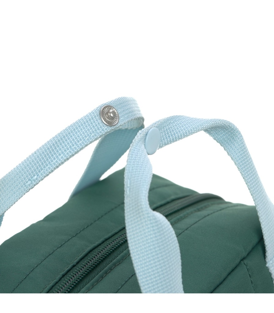 Mochila Square Mini Little Gang Lemon dark green