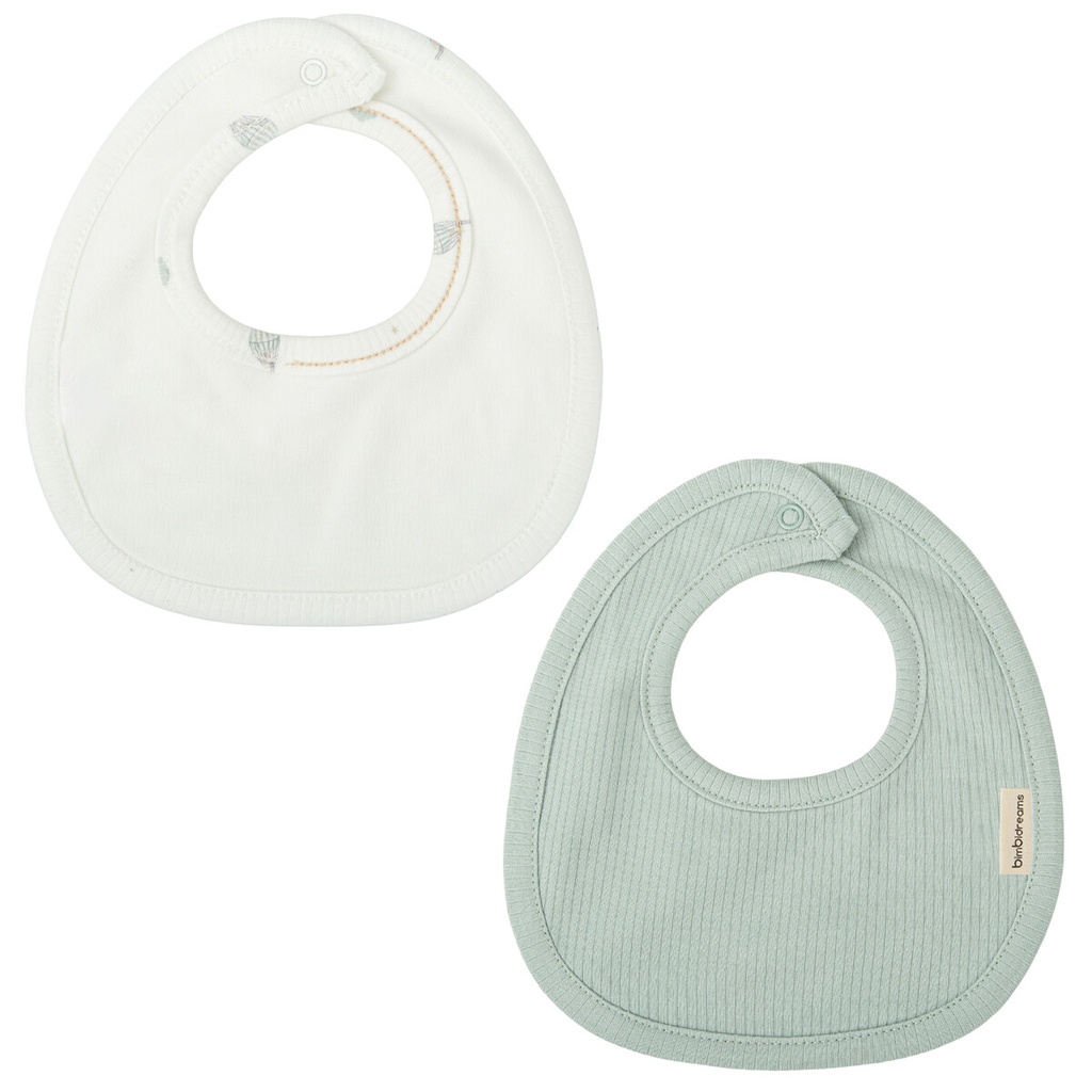 Set 2 baberos 19x19 Blue Sky