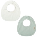 Set 2 baberos 19x19 Blue Sky