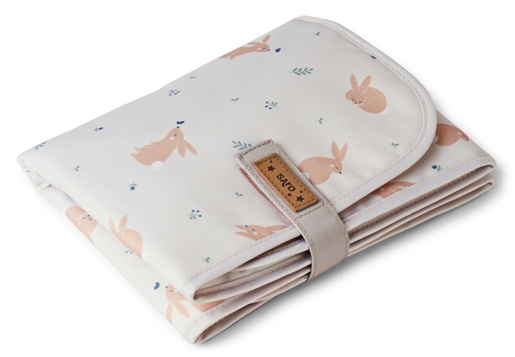 Cambiador portátil "Cotton Bunnies"