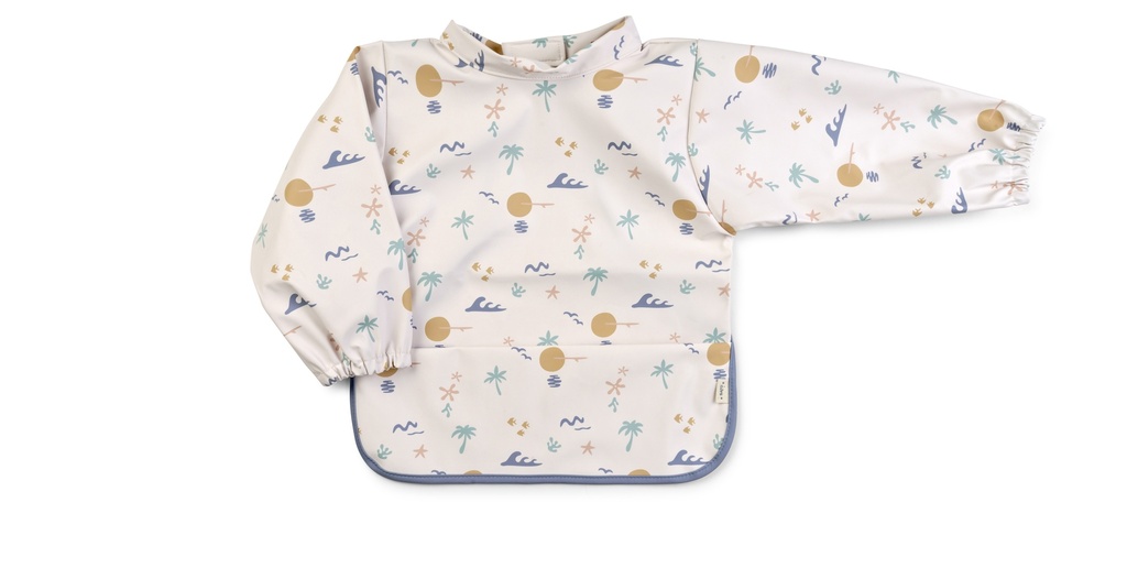 Babero impermeable mangas "Good Vibes"