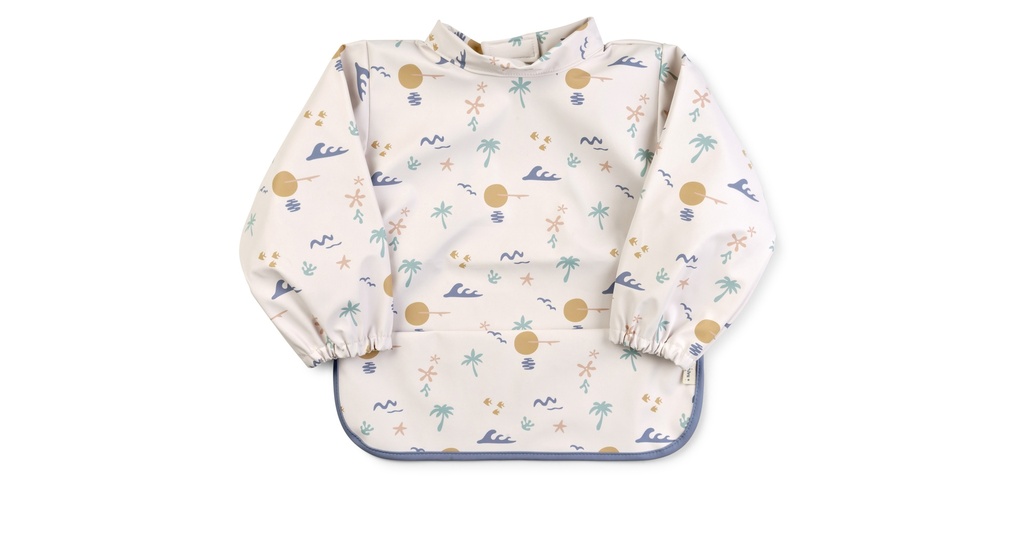 Babero impermeable mangas "Good Vibes"