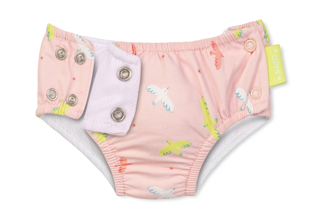 Bañador pañal +50UV 3-6 meses Tropicool Rosa