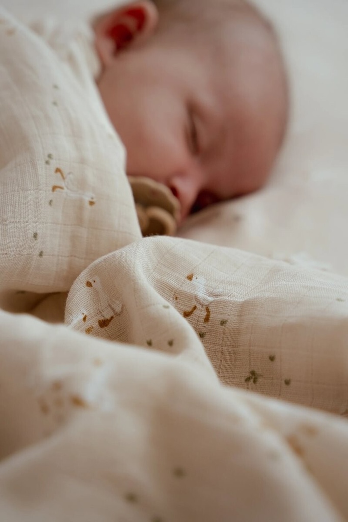 Muselina 120 x 120 musel Newborn Natura