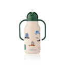 Botella térmica de acero Kimmie 250 ml Cars Sandy