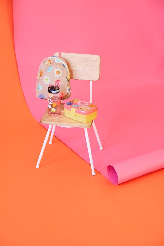 Botella Tritán SmileyWorld® dusty rose