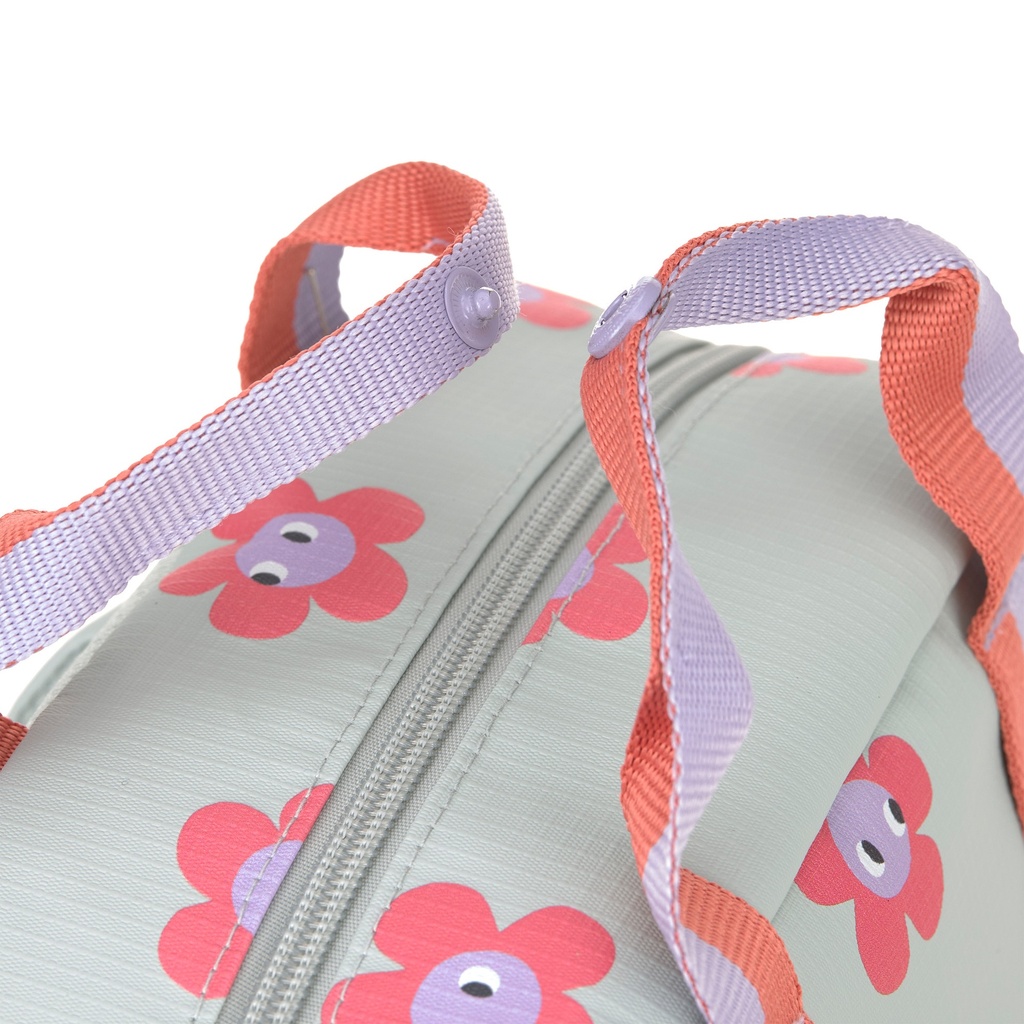 Mochila infantil rectangular Happy Trails Flower