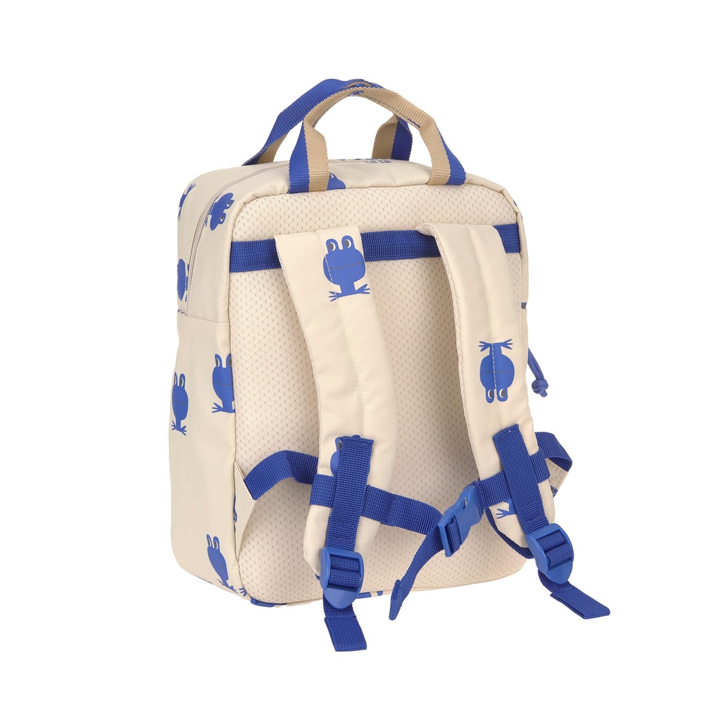 Mochila infantil rectangular Happy Trail Frog