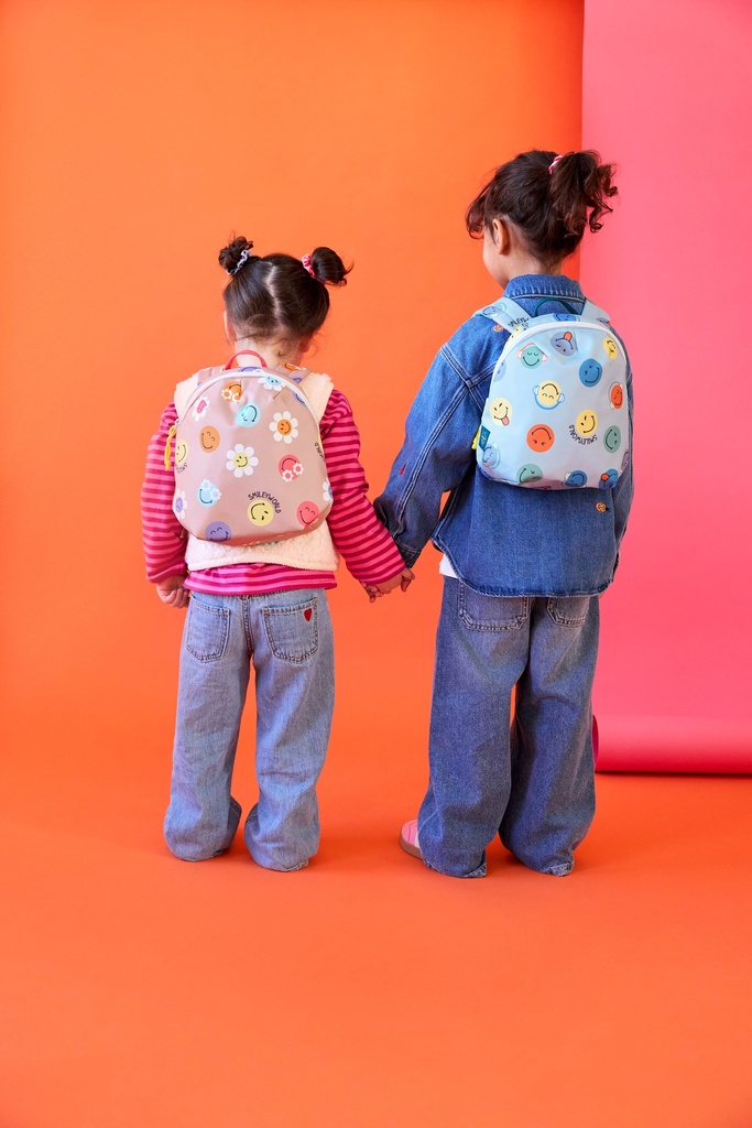 Mochila pequeña SmileyWorld® azul