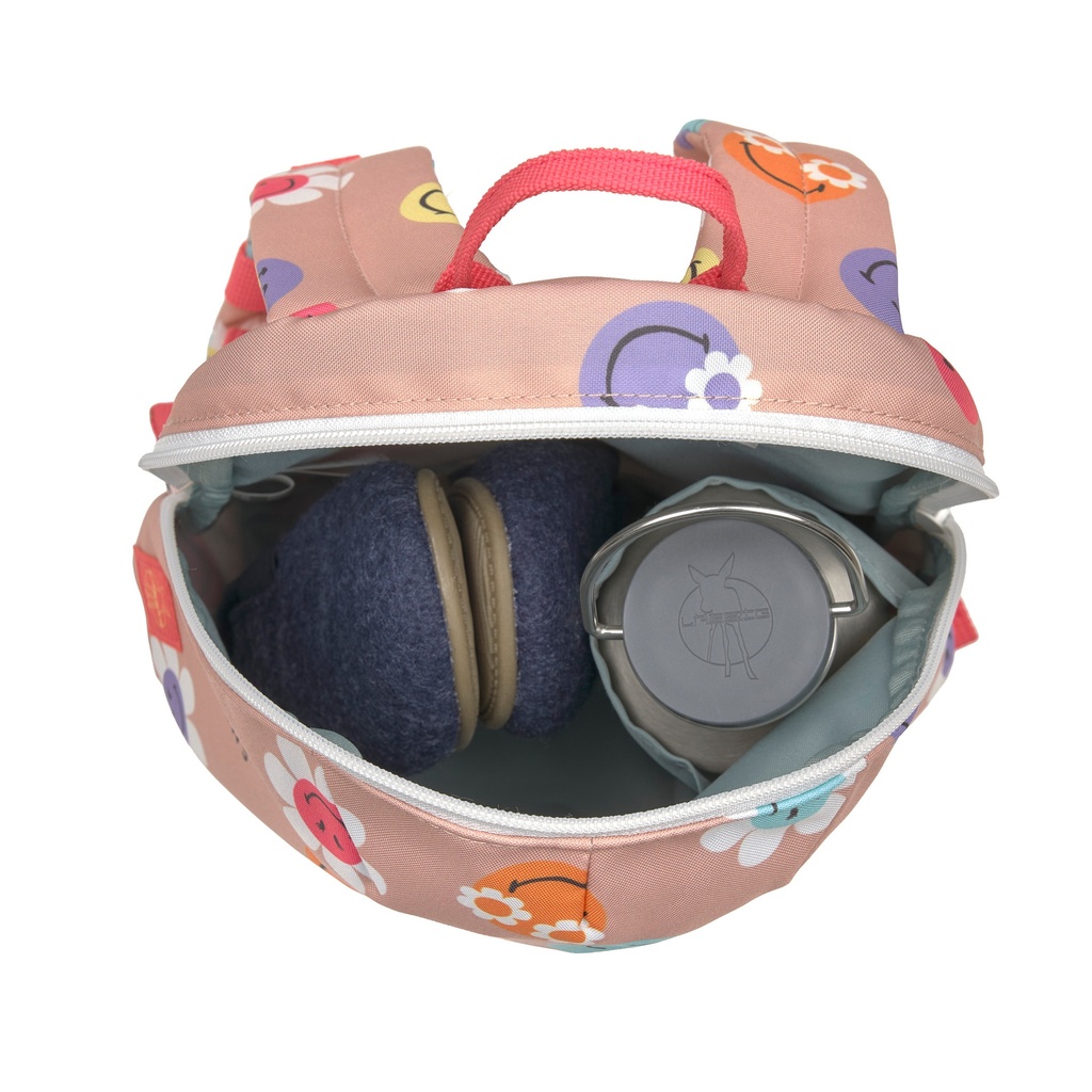 Mochila pequeña SmileyWorld® rosa empolvado