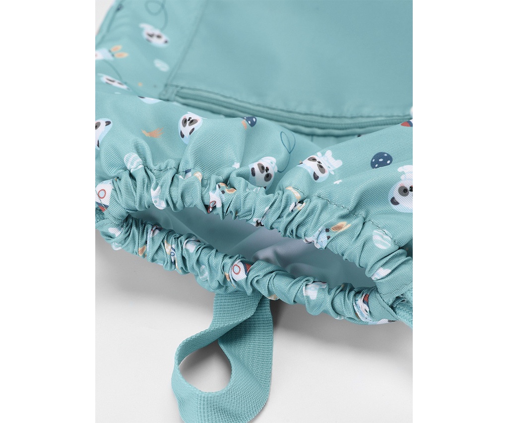 Mochila Saco Impermeable Pandas in Space