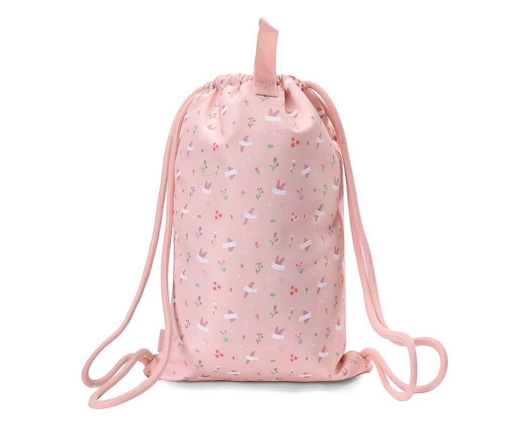 Mochila Saco Impermeable Blossom Birds