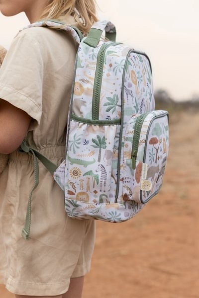 MOCHILA GRANDE SAFARI FRIENDS LITTLE DUTCH