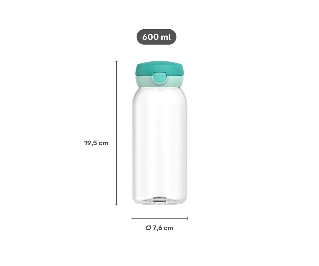 Botella Flip 600 Frozen