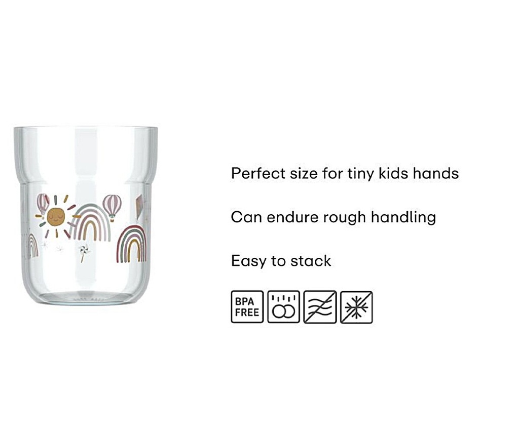 Vaso Mio 250 ml Arcoiris