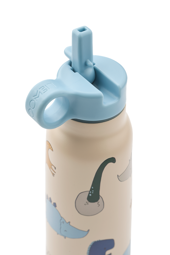 Botella Térmica Acero Falk 350 ml Dino roar Sandy