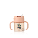 Vaso con asas y pajita Kai Berry Pale Tuscany