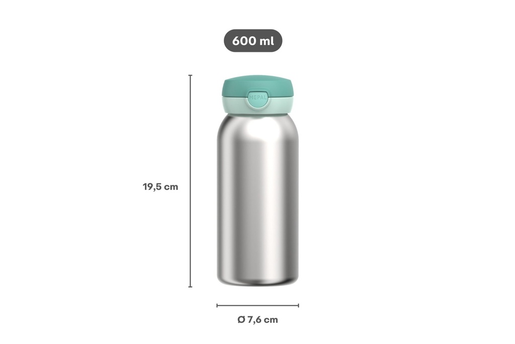 Botella Flip Isoterm Spiderman 600 ml