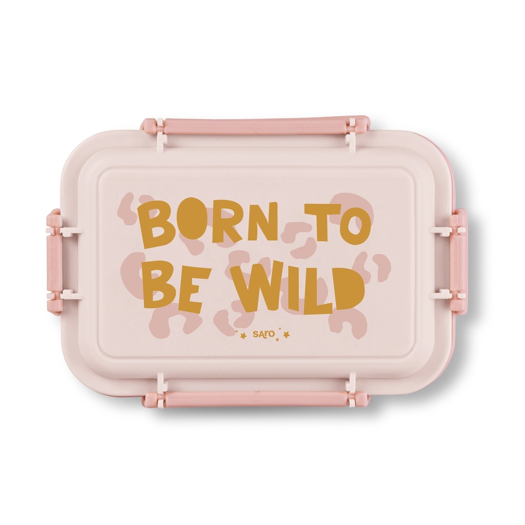 Cajita almuerzo rectangular "Born to be Wild"