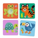 Collage Tableros fieltro Animales suaves