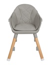 Trona 6 en 1 Woody Gris