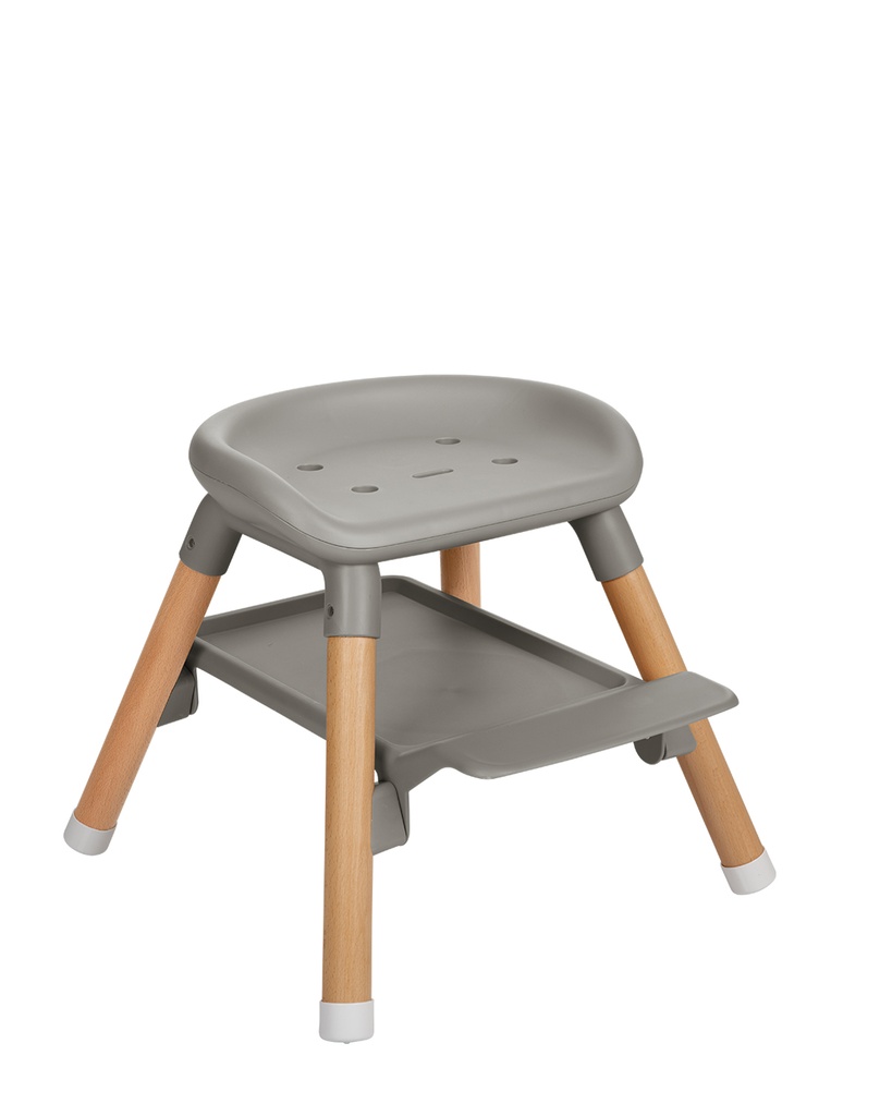 Trona 6 en 1 Woody Gris