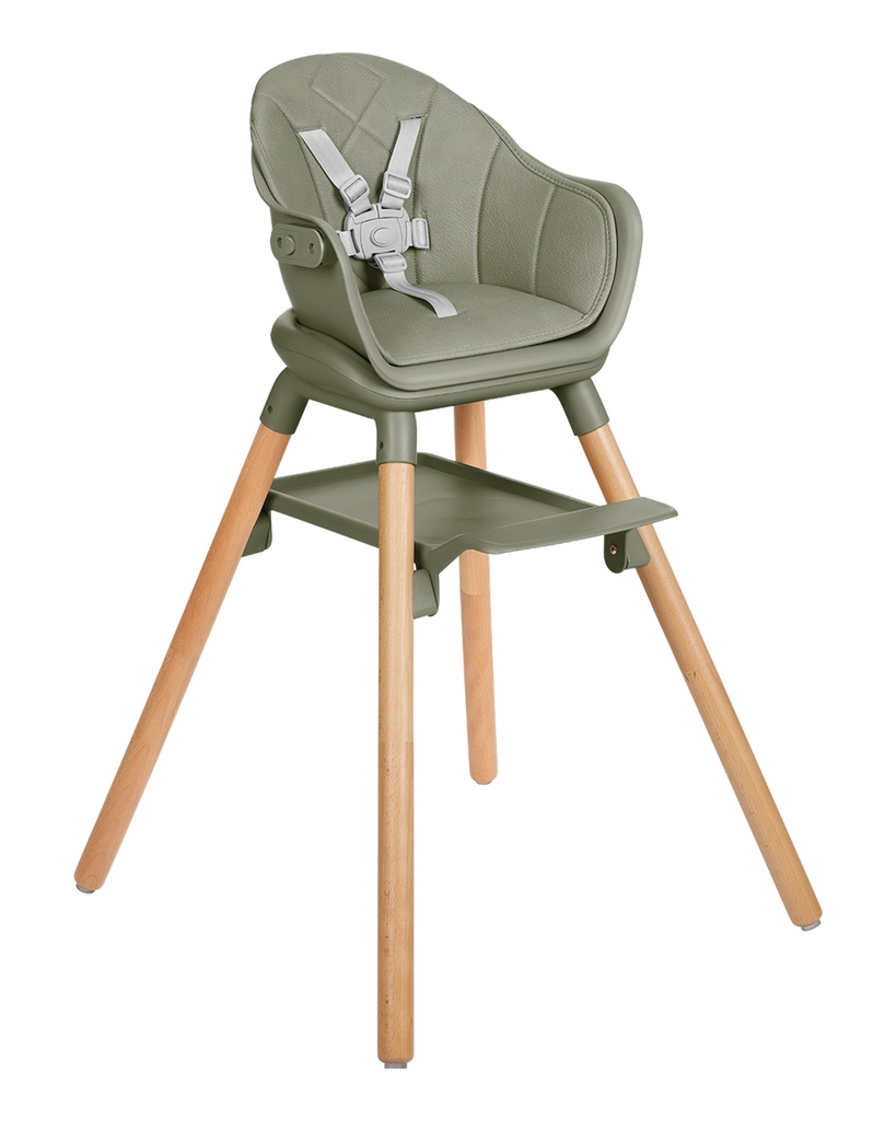 Trona 6en1 Woody Verde Militar
