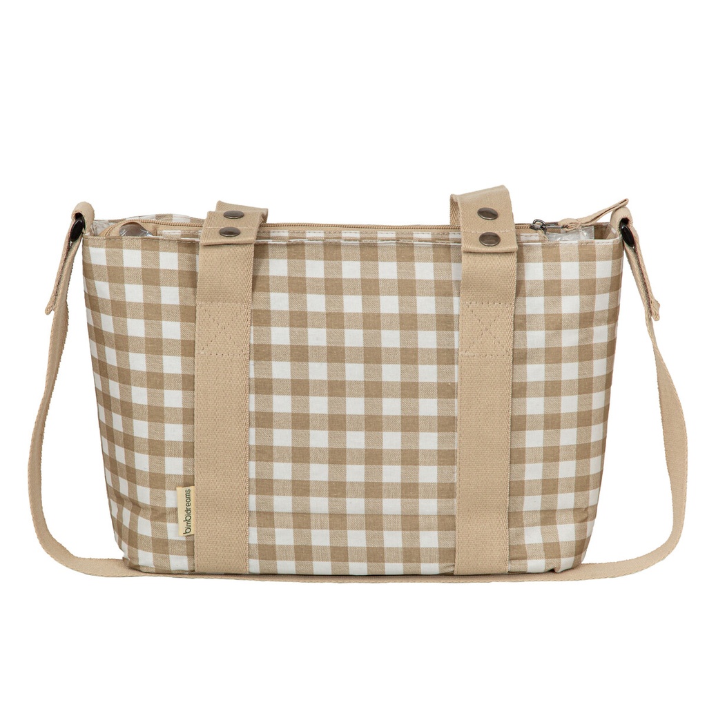 Crossbody con cambiador Vichi (Lino)
