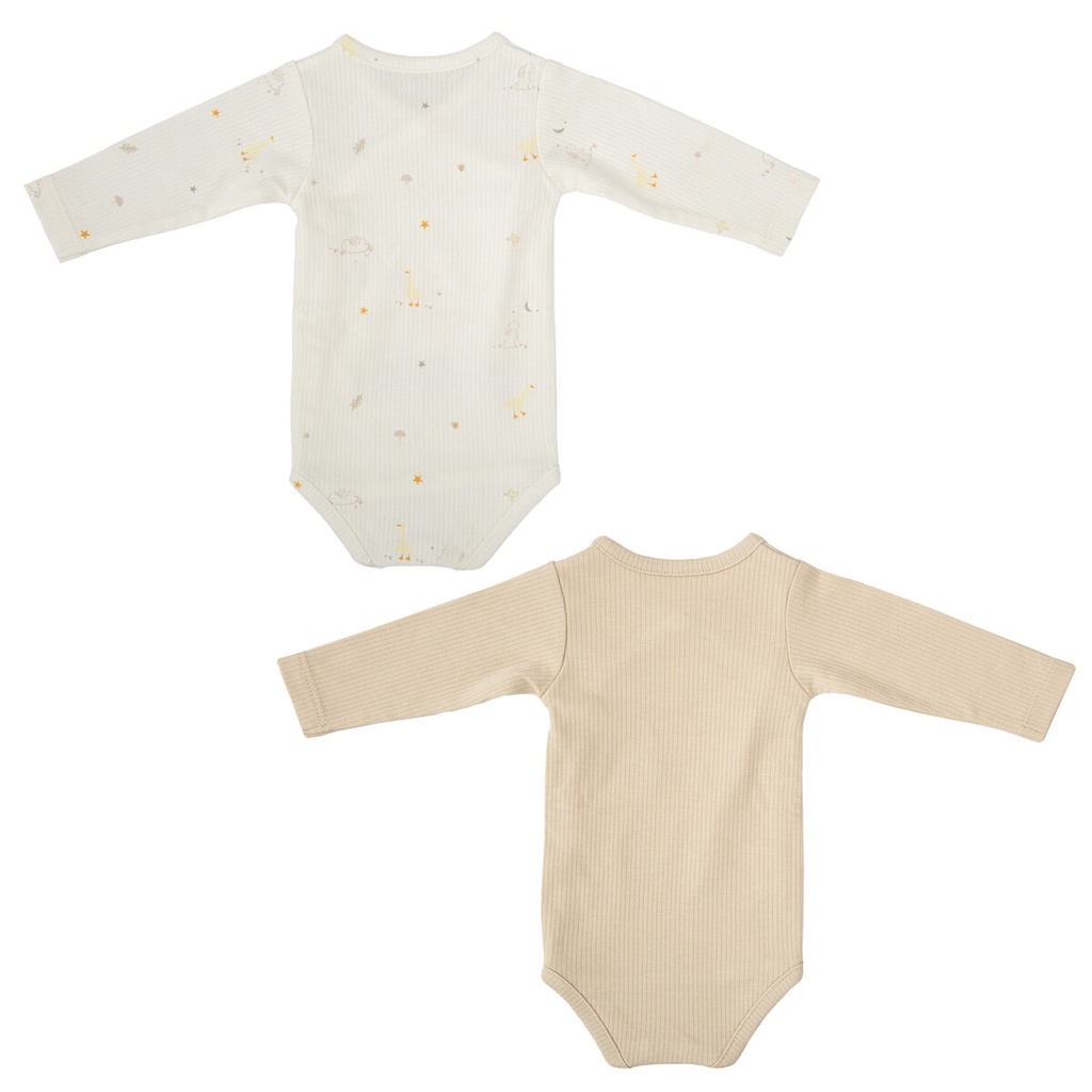 Body bebé manga larga pack 2 Happy Forest