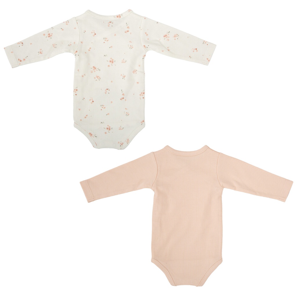 Body bebé manga larga pack 2 Monet
