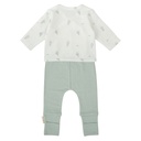 Conjunto jubón y polaina Blue Sky Verde (1-3 Meses)