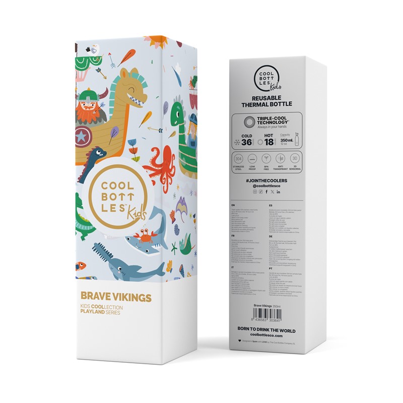 The Kids Bottle - Brave Vikings 350ml